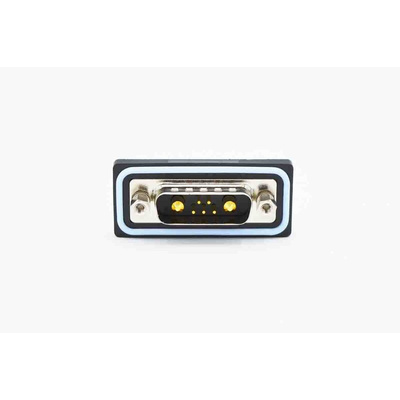 Norcomp SDF 25 Way Panel Mount Solder D-sub Connector Socket, 2.77mm Pitch, with 4-40 Screw Locks