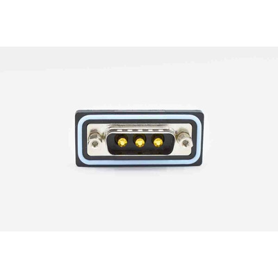 Norcomp SDF 9 Way Vertical PCB D-sub Connector Plug, 2.74mm Pitch, with 4-40 Screw Locks