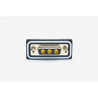 Norcomp SDF 15 Way Vertical PCB D-sub Connector Socket, 2.74mm Pitch, with 4-40 Screw Locks