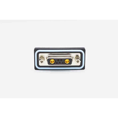 Norcomp CDFV 3 Way Vertical PCB D-sub Connector Plug, 6.85mm Pitch, with 4-40 Screw Locks, Boardlocks