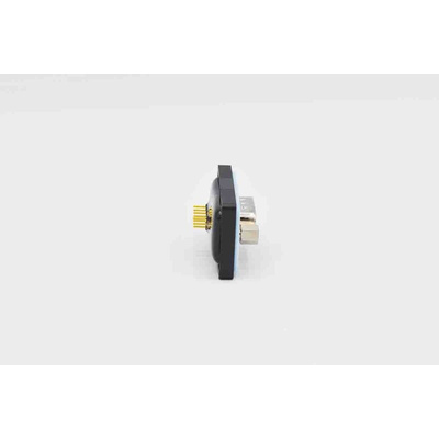Norcomp CDFS 3 Way Panel Mount Solder D-sub Connector Plug, 2.77mm Pitch, with 4-40 Screw Locks