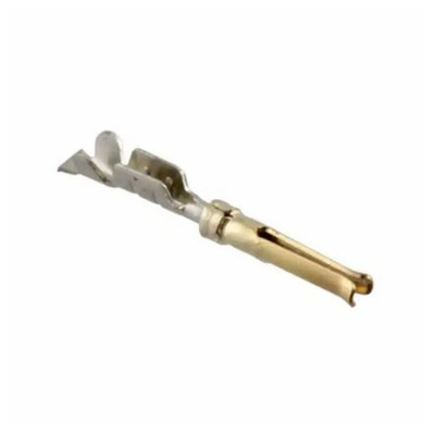 Norcomp, 180 Series, size  22D Female Crimp D-sub Connector Contact, Gold over Nickel Pin, 24 → 26