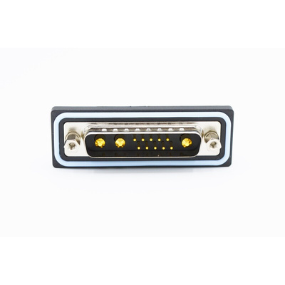 Norcomp CDF 4-40 Boardlocks Way Right Angle Solder D-sub Connector Plug, 2.77mm Pitch, with 4-40 Screw Locks
