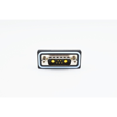 Norcomp CDF 15 Way Right Angle Solder D-sub Connector Plug, 2.77mm Pitch, with 4-40 Boardlocks