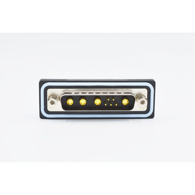 Norcomp CDF 25 Way Vertical Solder D-sub Connector Plug, 2.77mm Pitch, with 4-40 Screw Locks