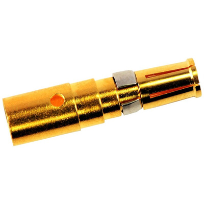 FCT from Molex, 172704 Series, Female Crimp D-sub Connector Contact, Gold over Nickel, 10 → 8 AWG
