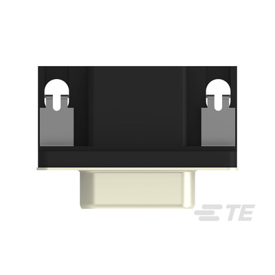 TE Connectivity 15 Way Right Angle PCB D-sub Connector Plug, 2.29mm Pitch, with Boardlocks