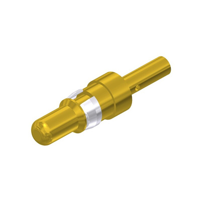 CONEC size 3.6mm Male Crimp D-Sub Connector Power Contact, Gold Flash over Nickel Power, 20 → 16 AWG