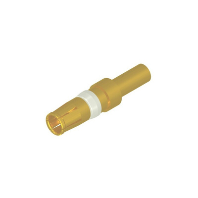 CONEC size 2.6mm Female Crimp D-Sub Connector Power Contact, Gold Flash over Nickel Power, 14 → 12 AWG