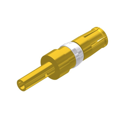 CONEC size 2.6mm Female Crimp D-Sub Connector Power Contact, Gold over Nickel Power, 20 → 16 AWG