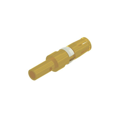 CONEC size 2.6mm Female Crimp D-Sub Connector Power Contact, Gold over Nickel Power, 14 → 12 AWG