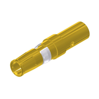 CONEC size 4.7mm Female Crimp D-Sub Connector Power Contact, Gold over Nickel Power, 12 → 10 AWG