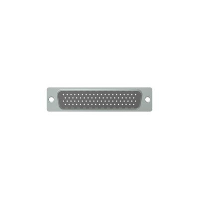 CONEC 78 Way Through Hole D-sub Connector Plug, with Mounting Hole