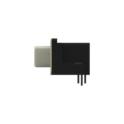 2301844 9 Way Right Angle Board Mount PCB D-sub Connector Receptacle, 2.77mm Pitch, with Boardlock