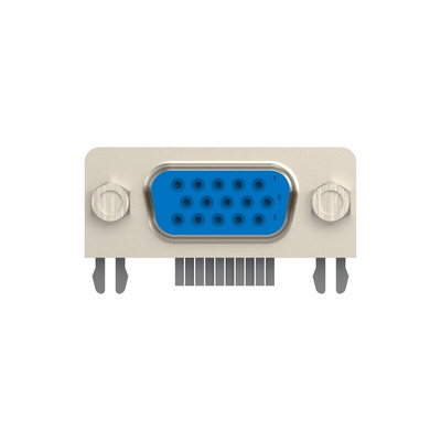 2311586 15 Way Board Mount D-sub Connector Receptacle, 2.29mm Pitch, with Boardlock