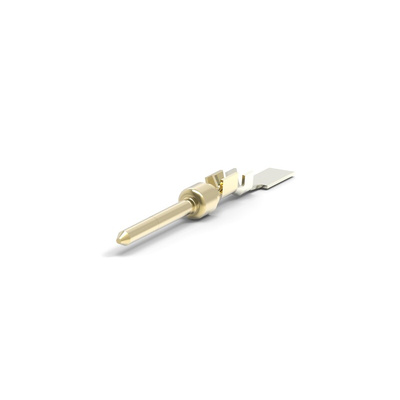 AMPLIMITE Series, PIN Crimp D-sub Connector Contact, Gold Pin, 28-24 AWG