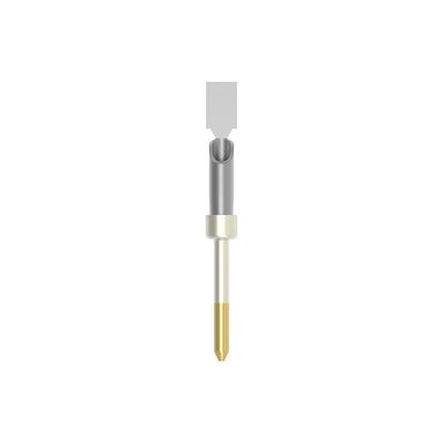 AMPLIMITE Series, PIN Solder D-sub Connector Contact, Gold Pin, 0.8 → 0.9 mm²