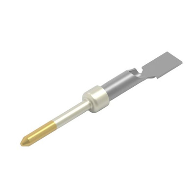 AMPLIMITE Series, PIN Solder D-sub Connector Contact, Gold Pin, 0.8 → 0.9 mm²