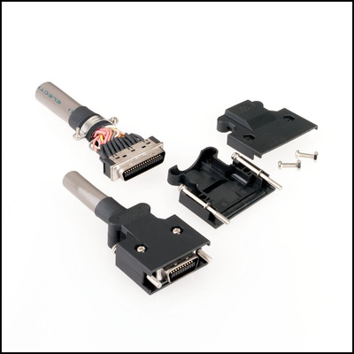 101 26 Way Wire Mount D-sub Connector Plug, 1.27 mm, 2.54 mm Pitch