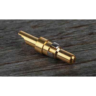 RS PRO Male Solder D-Sub Connector Power Contact, Gold over Nickel Power, 16 → 12 AWG