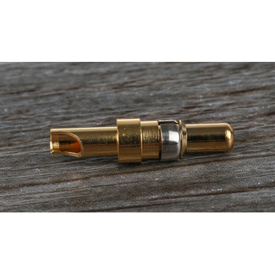 RS PRO Male Solder D-Sub Connector Power Contact, Gold over Nickel Power, 16 → 12 AWG