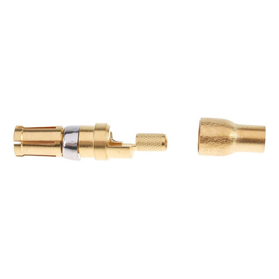 RS PRO Female Solder D-Sub Connector Coaxial Contact, Gold over Nickel Coaxial