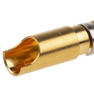 RS PRO Male Solder D-Sub Connector Power Contact, Gold over Nickel Power, 12 → 8 AWG