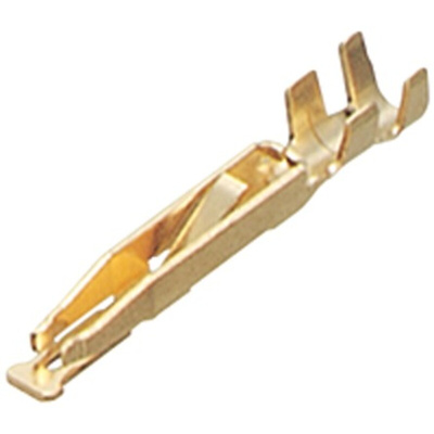 JAE, D02 Series, Female Crimp D-sub Connector Contact, Gold over Nickel Signal, 14 → 22 AWG