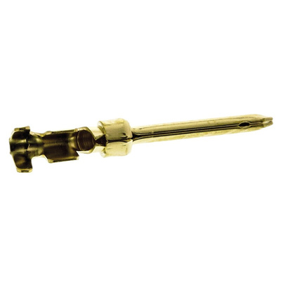 TE Connectivity, AMPLIMITE HDP-20 Series, size 20 Male Crimp D-sub Connector Contact, Gold over Nickel Signal, 24