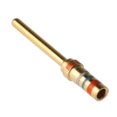 TE Connectivity, AMPLIMITE 109 Series, size 20 Male Crimp D-sub Connector Contact, Gold over Nickel Signal, 24 →