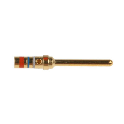 TE Connectivity, AMPLIMITE 109 Series, size 20 Male Crimp D-sub Connector Contact, Gold over Nickel Signal, 24 →