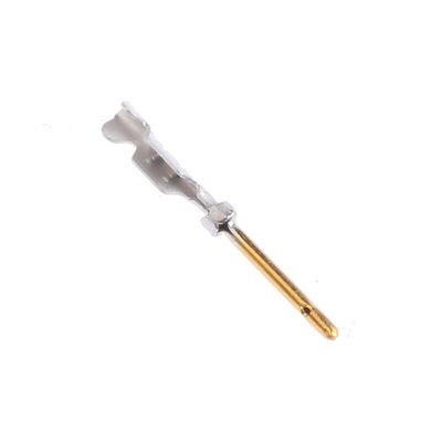HARTING, D-Sub High Density Series, Male Crimp D-sub Connector Contact, Gold, 26 → 24 AWG