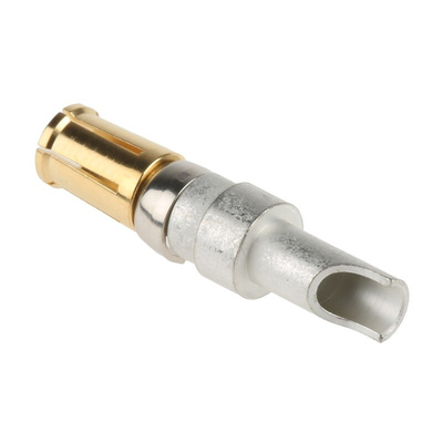 HARTING, D-Sub Mixed Series, Female Solder D-Sub Connector Power Contact, Gold Power, 14 → 12 AWG