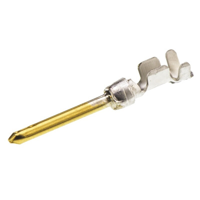 TE Connectivity, AMPLIMITE HD-20 Series, size 20 Male Crimp D-sub Connector Contact, Gold, 24 → 20 AWG