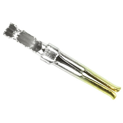 TE Connectivity, AMPLIMITE HD-20 Series, size 20 Female Crimp D-sub Connector Contact, Gold, 24 → 20 AWG