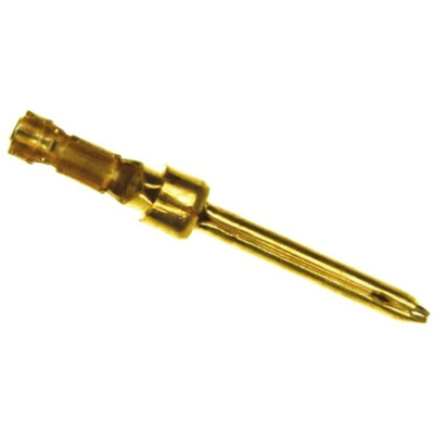 TE Connectivity, AMPLIMITE HDP-20 Series, size 20 Male Crimp D-sub Connector Contact, Gold Pin, 28 → 24 AWG