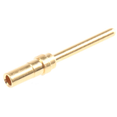 FCT from Molex, 173112 Series, Male Crimp D-sub Connector Contact, Gold over Nickel Pin, 24 → 20 AWG