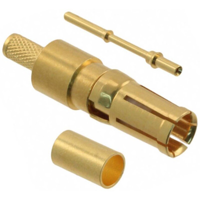 HARTING, D-Sub Mixed Series, Female Crimp D-Sub Connector Coaxial Contact, Gold Coaxial, 30 AWG → 24 AWG