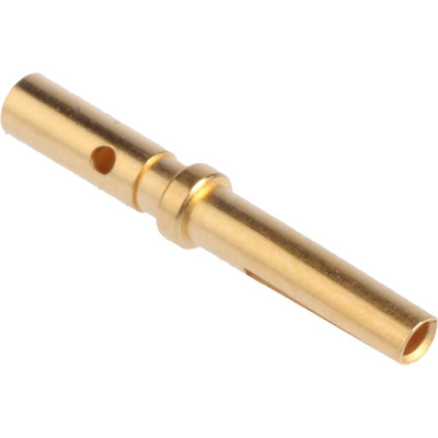 Cinch Connectors, Econo D Series, Female Crimp D-sub Connector Contact, Gold Flash over Nickel Socket, 24 → 20