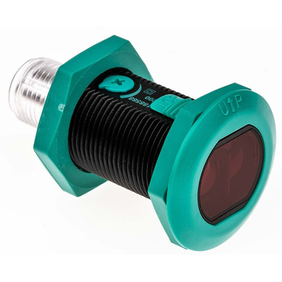 Pepperl + Fuchs Diffuse Photoelectric Sensor, Barrel Sensor, 200 mm Detection Range