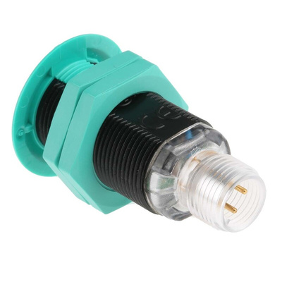 Pepperl + Fuchs Diffuse Photoelectric Sensor, Barrel Sensor, 450 mm Detection Range