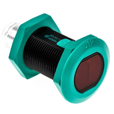 Pepperl + Fuchs Retroreflective Photoelectric Sensor, Barrel Sensor, 4 m Detection Range