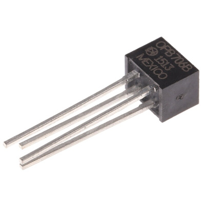Optek Retroreflective Photoelectric Sensor, Block Sensor, 1.3 mm Detection Range
