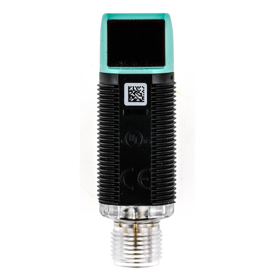 Pepperl + Fuchs Retroreflective Photoelectric Sensor, Barrel Sensor, 3.5 m Detection Range