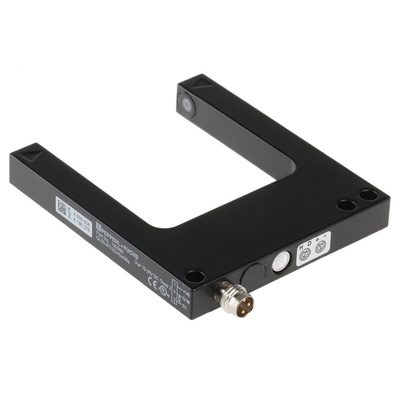 Pepperl + Fuchs Through Beam Photoelectric Sensor, Fork Sensor, 50 mm Detection Range