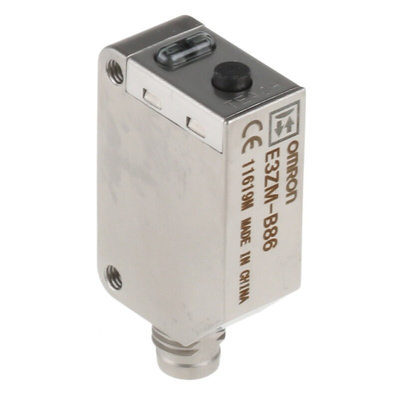 Omron Retroreflective Photoelectric Sensor, Block Sensor, 500 mm Detection Range