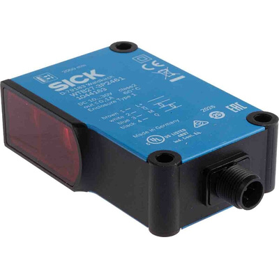 Sick Background Suppression Photoelectric Sensor, Block Sensor, 30 mm → 2 m Detection Range