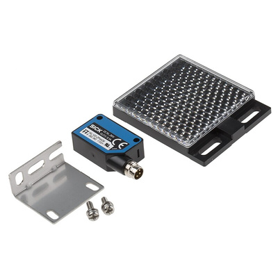 Sick Retroreflective Photoelectric Sensor, Block Sensor, 10 mm → 7.2 m Detection Range