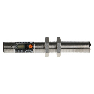 ifm electronic Diffuse Photoelectric Sensor, Barrel Sensor, 1 mm → 200 mm Detection Range