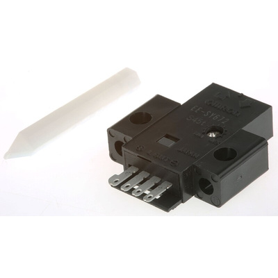 Omron Retroreflective Photoelectric Sensor, Block Sensor, 1 mm → 5 mm Detection Range